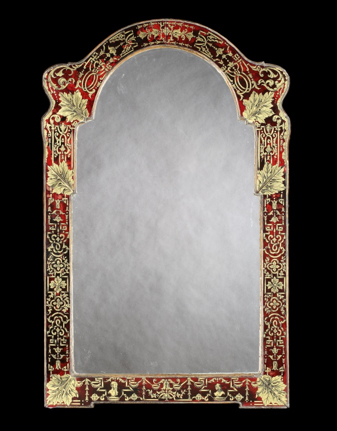 A 19th century French verre eglomise mirror Mackinnon Fine Furniture Collection