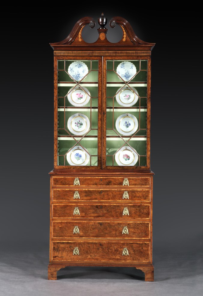 A George III Yew Cabinet attributed to Mayhew & Ince Mackinnon Fine Furniture Collection